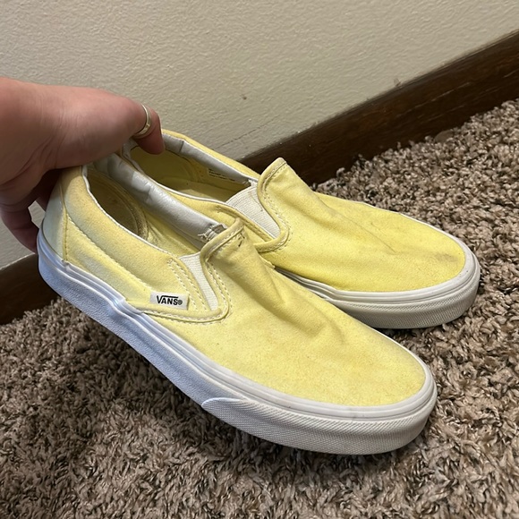 Vans Shoes - Pastel Yellow Vans